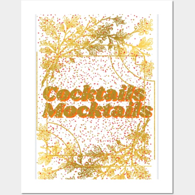 COCKTAILS 000758 Wall Art by BumperFashion